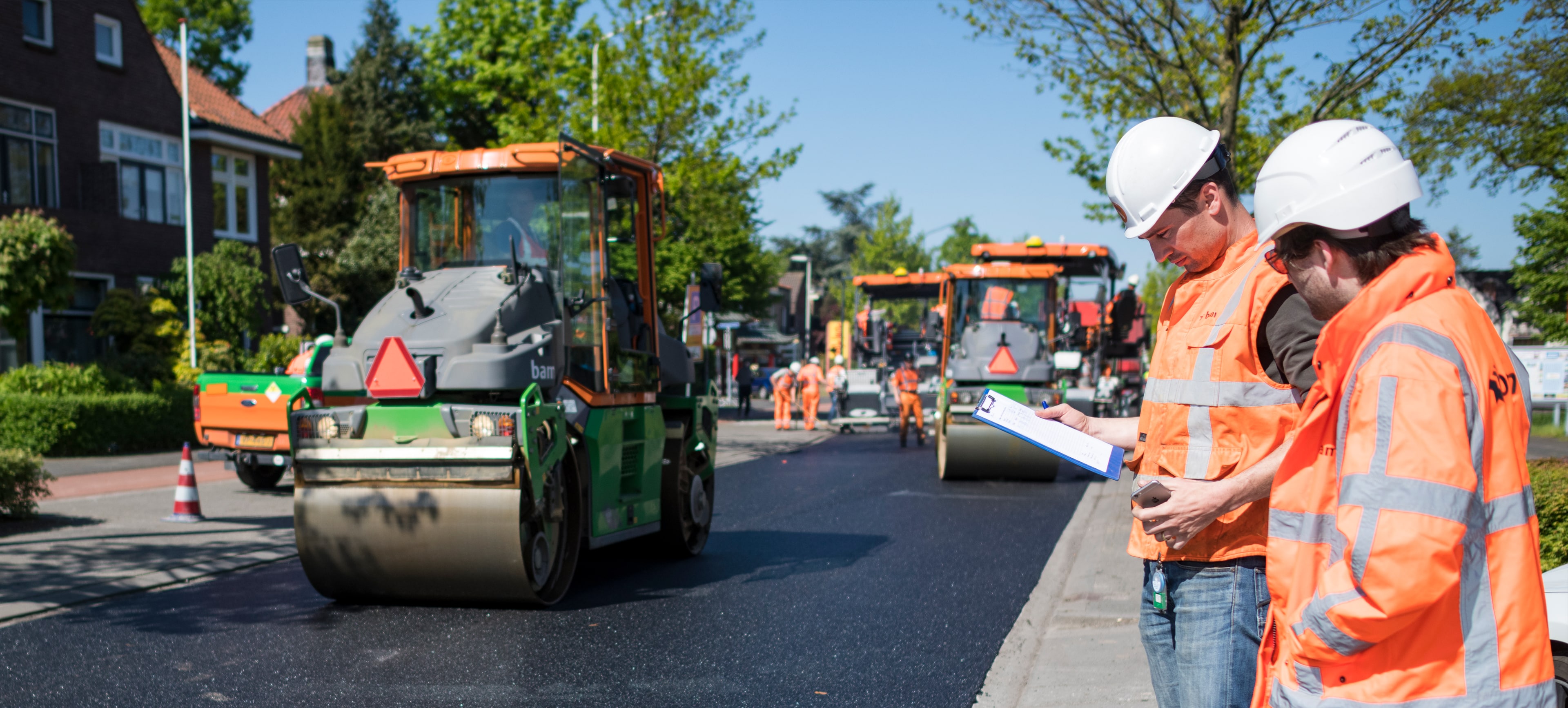 BAM Infra Nederland does inspection with OrangeNXT