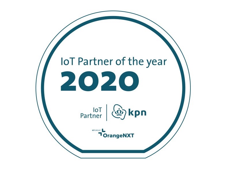 OrangeNXT - KPN Award - IoT Partner of the year 2020