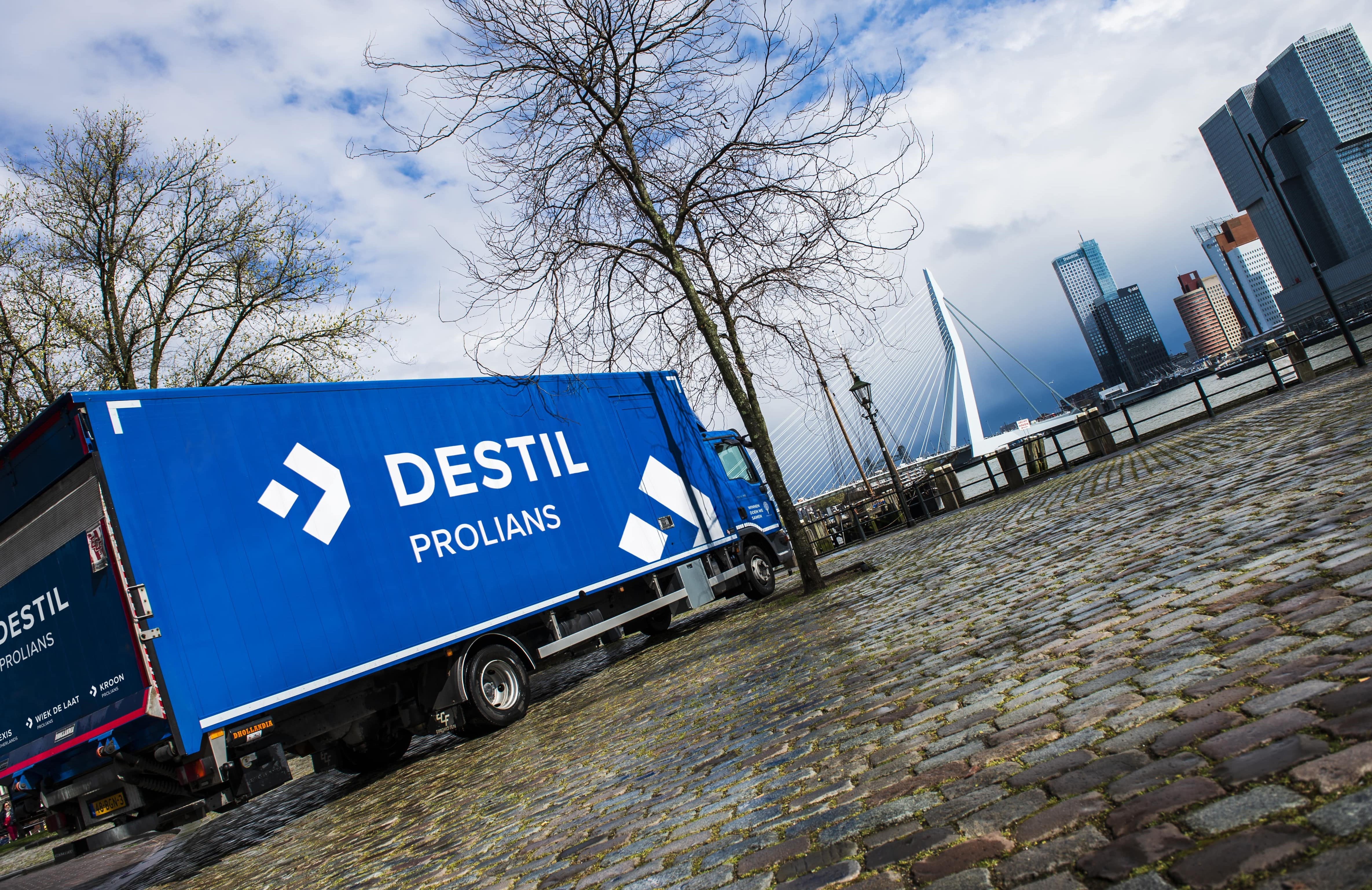 Destil Prolians vrachtwagen
